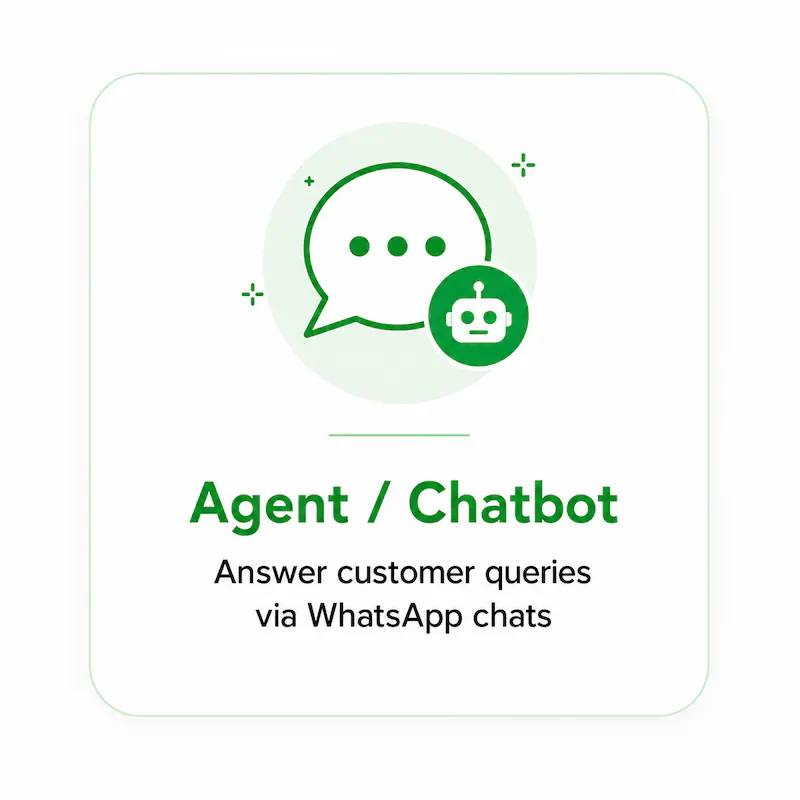 Agent/Chat bot Functionality